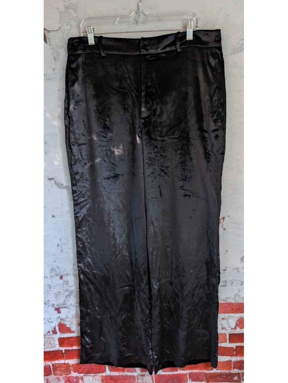 Paige Velvet trousers pre owned 12